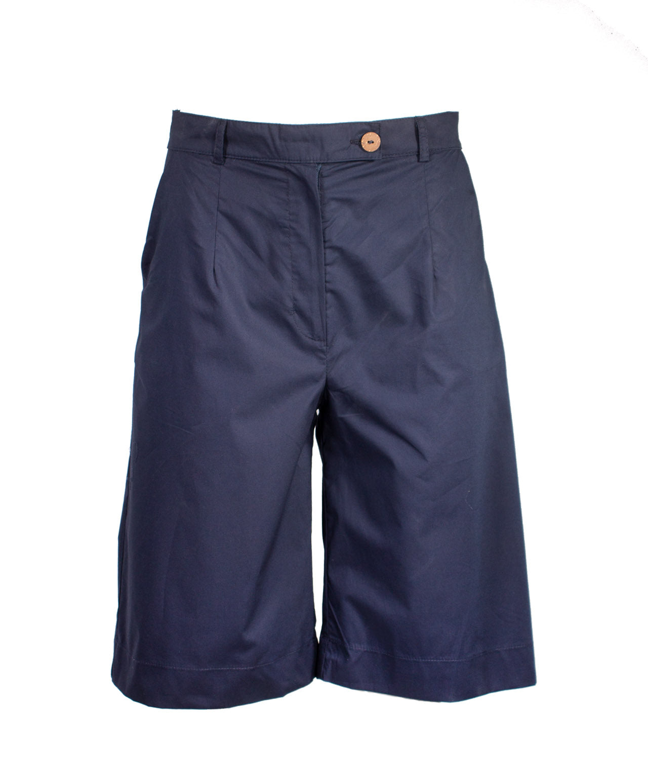 ETICI Λαδί Βαμβακερή Βερμούδα με Κλασική Γραμμή image 4