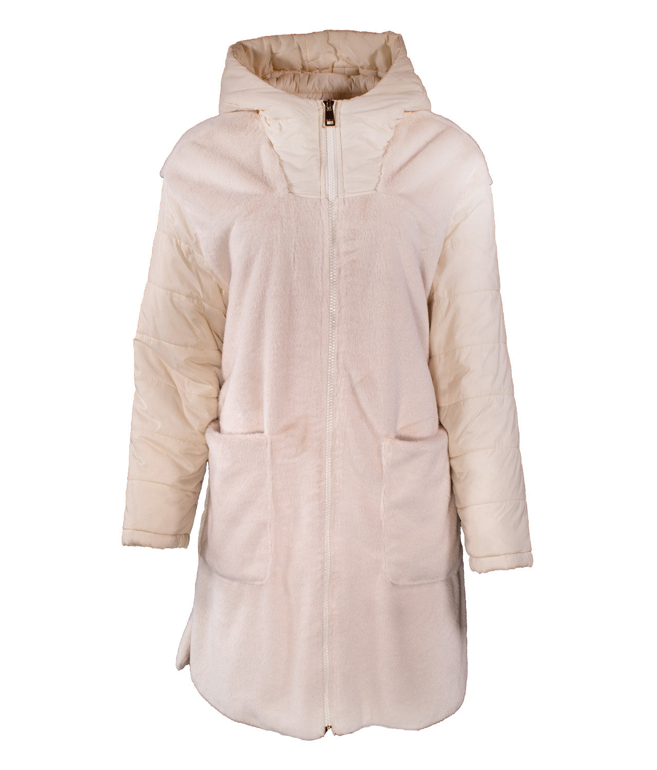 ΜΑΚΡΥ ΓΟΥΝΙΝΟ ΠΑΛΤΟ ΜΠΟΥΦΑΝ image 0