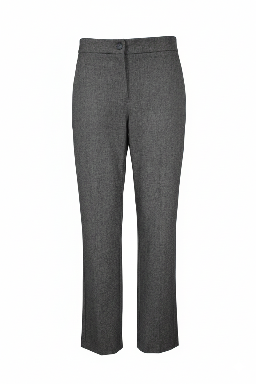 ETICI Women's Gray Pants – Elegance and Italian Style