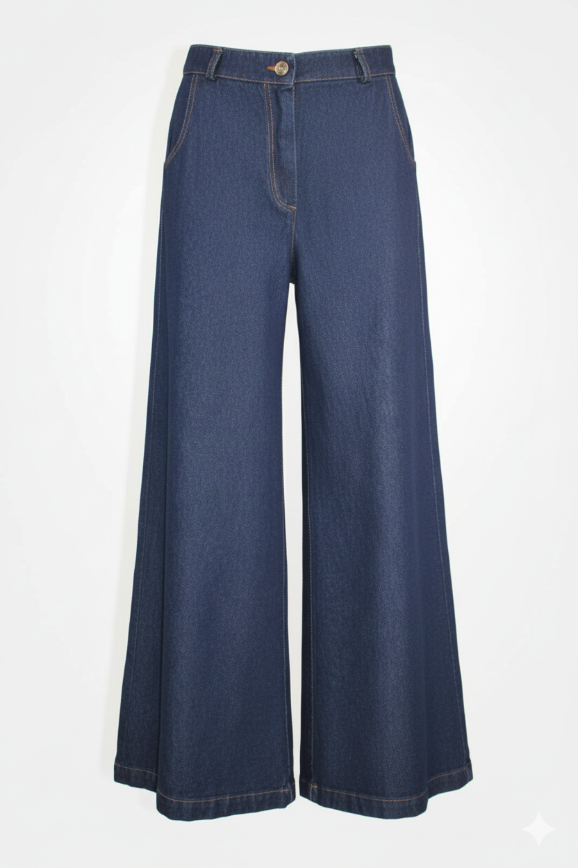 ETICI Women's Blue Jeans - Timeless Style Made in Italy