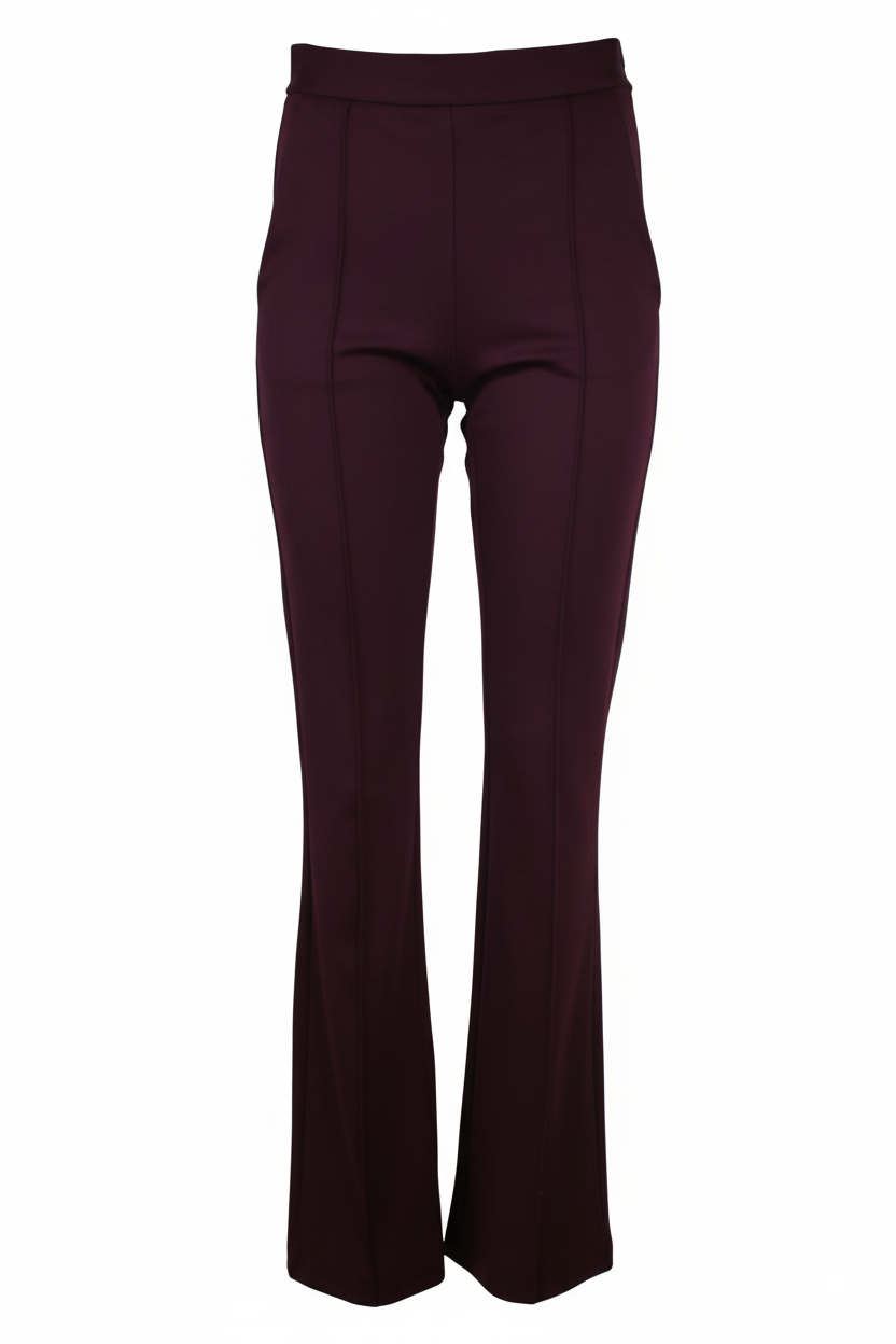 ETICI Women's Bordeaux Pants – Elegance and Italian Quality