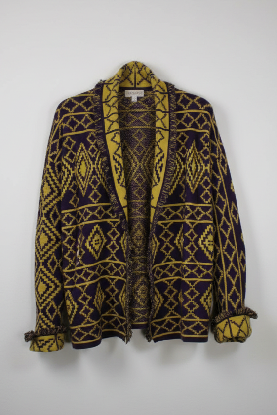 Fusioni Printed Women's Cardigan