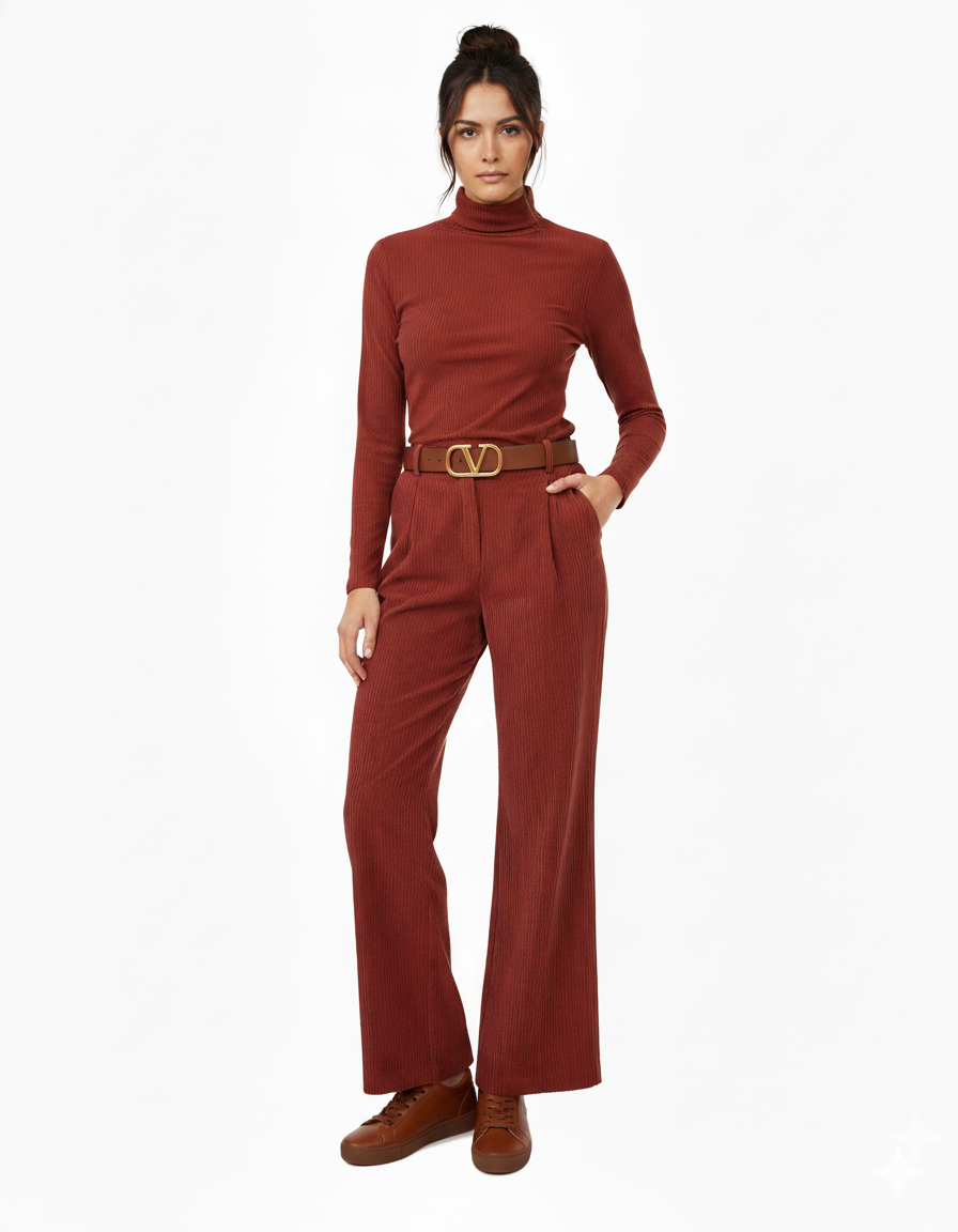 ETICI Tile Corduroy Pants