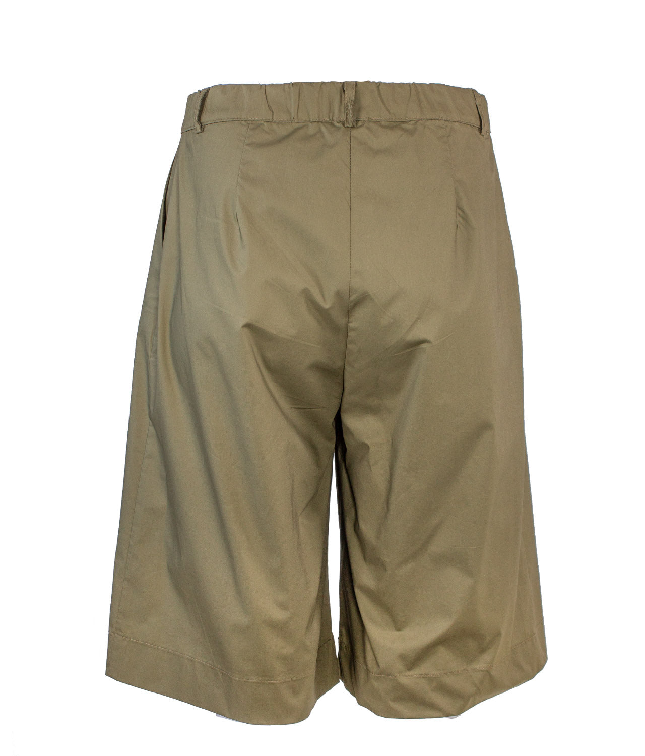 ETICI Λαδί Βαμβακερή Βερμούδα με Κλασική Γραμμή image 2