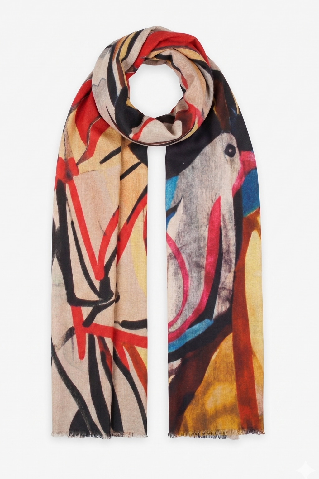 FUSIONI Multicolored Pashmina