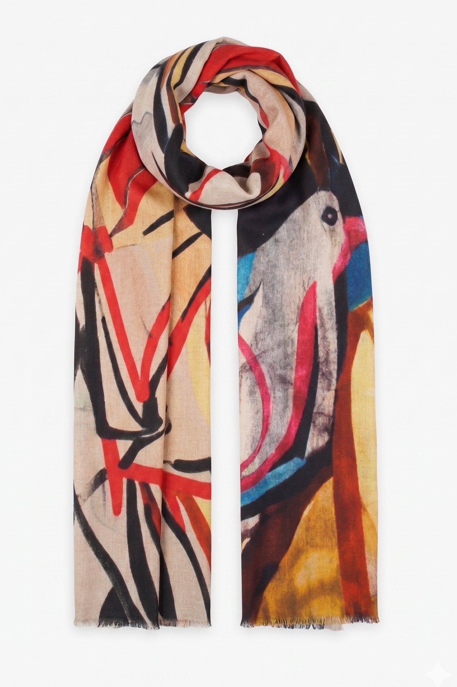 FUSIONI Multicolored Pashmina