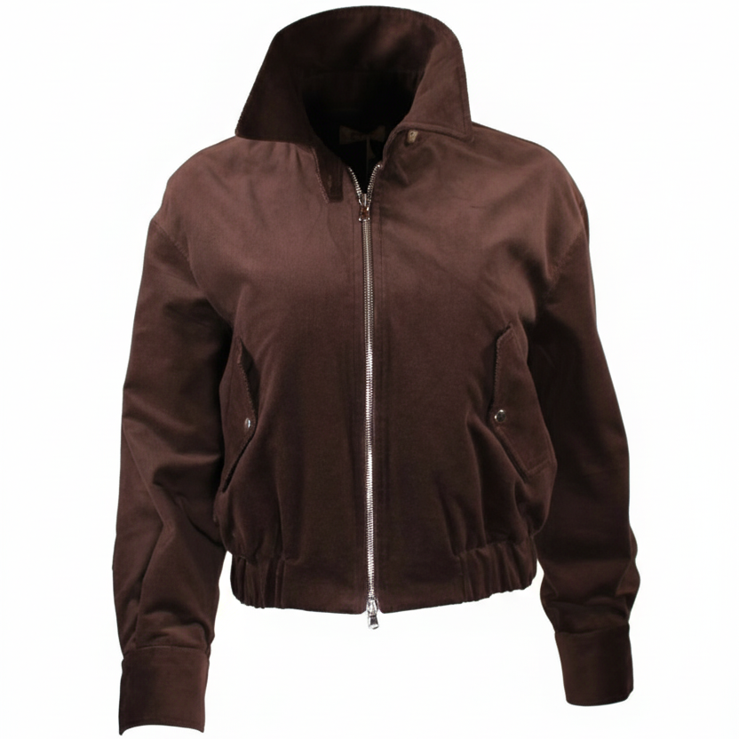 ETICI Κοντό Καφέ Μπουφάν