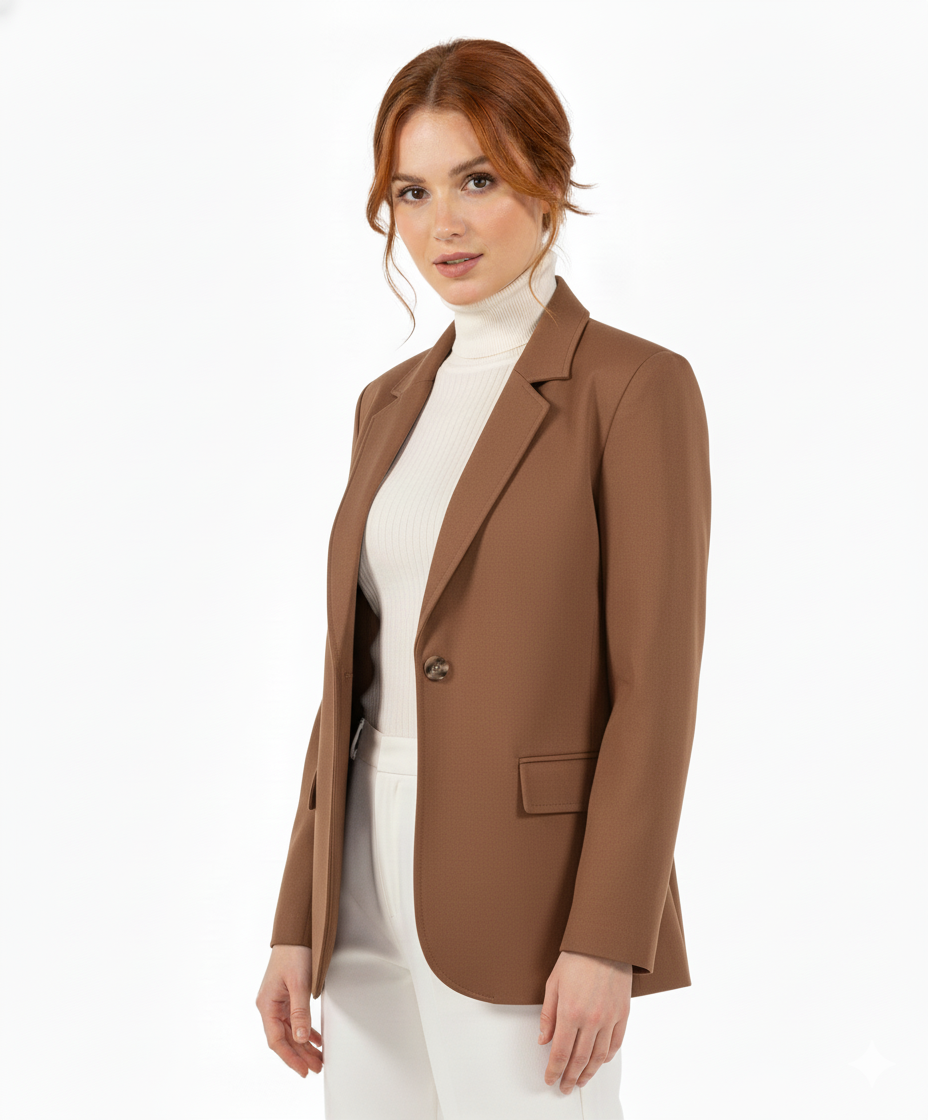 Etici Καμηλό Σακκάκι Blazer