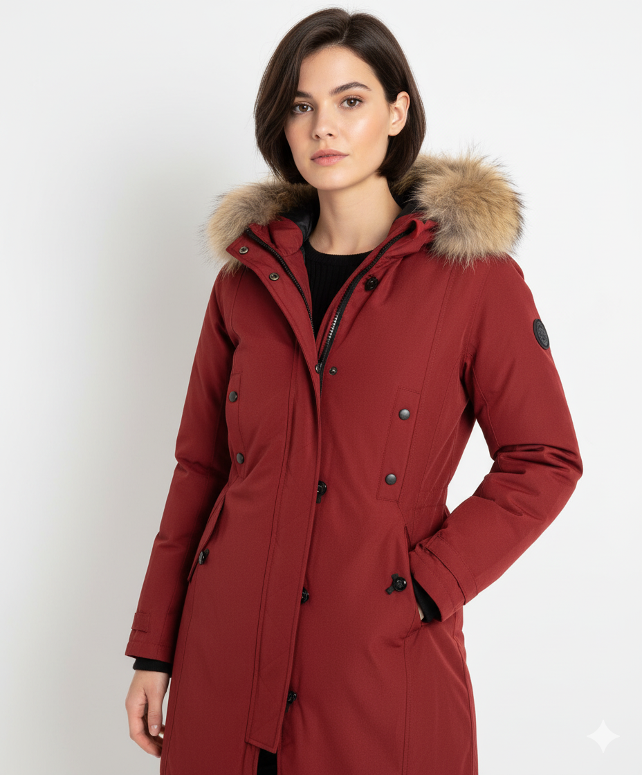 PARKA JACKET WITH FUR