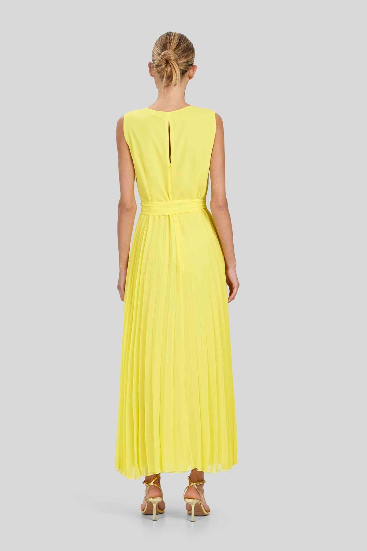 Caractere Φόρεμα Βραδινό μακρύ Κίτρινο image 3