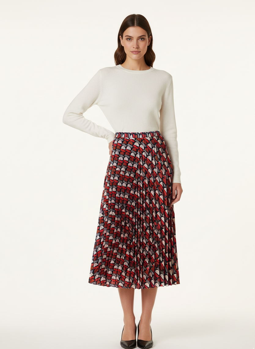 Elena Miro long patterned skirt