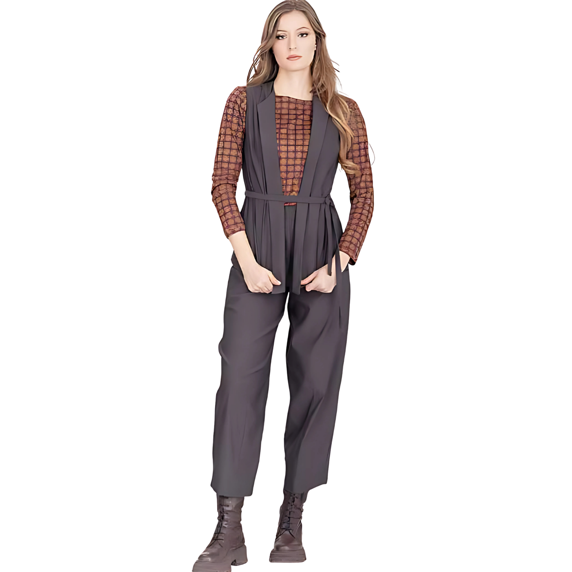 Fusioni Blue Buggy Pants – Comfort and Style