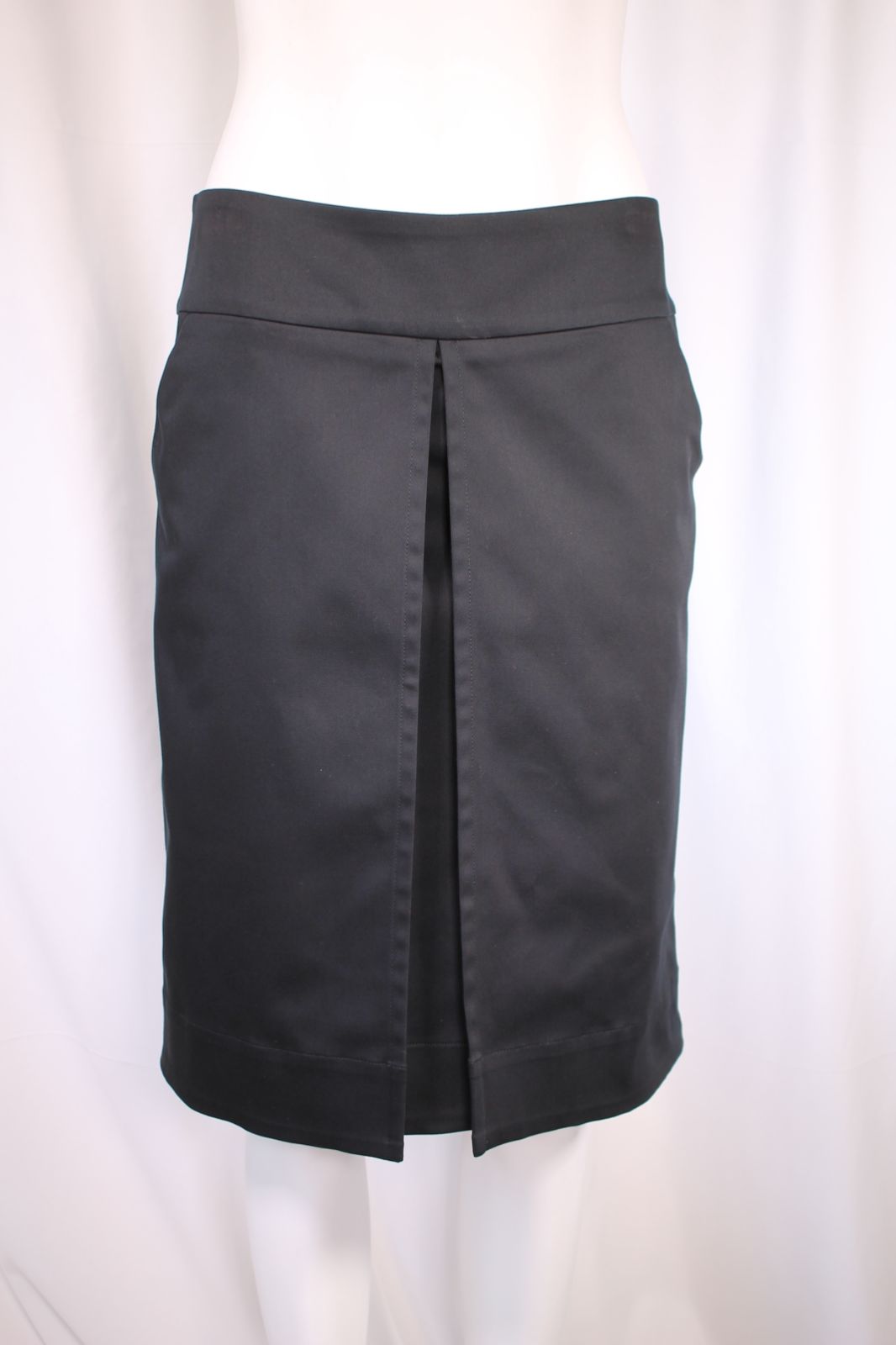 Tonet Μαύρη Φούστα Satin | Pencil Skirt Κλασική Κομψή Made in Italy